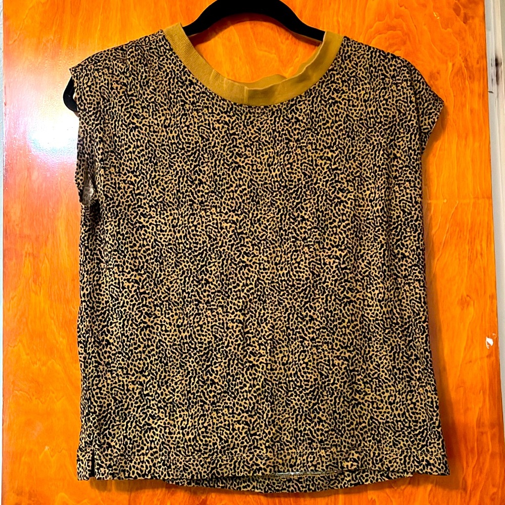 LOFT Leopard Print Shirt